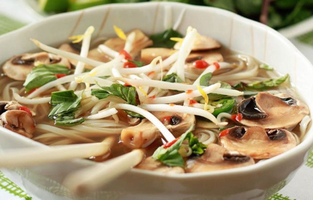 Phở chay - Vegetarian Pho on Ha Giang Loop